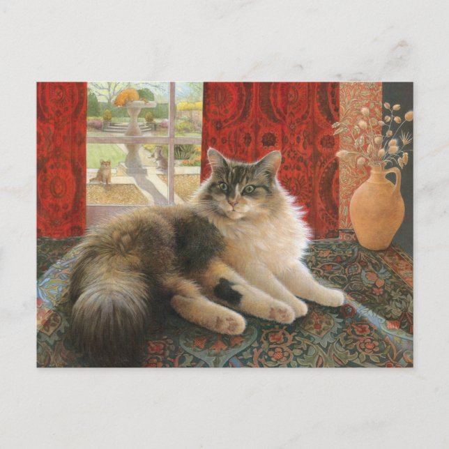 POSTAL PINTURA CAT (Anverso)