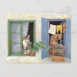 POSTAL PINTURA CAT