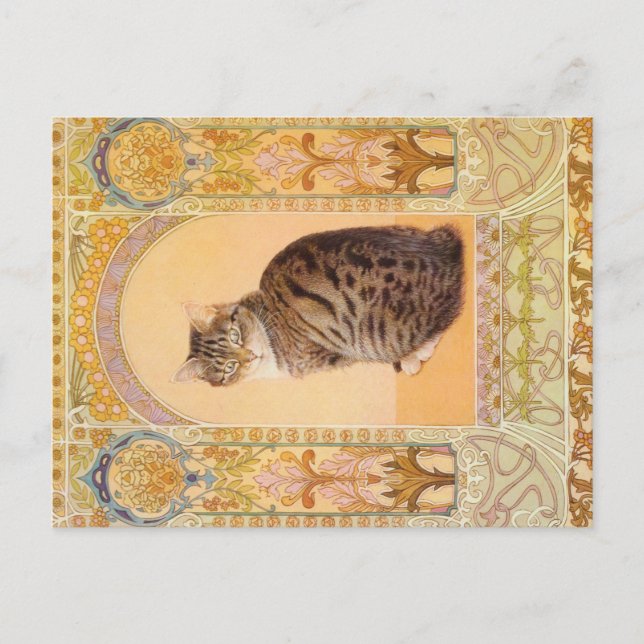 POSTAL PINTURA CAT (Anverso)