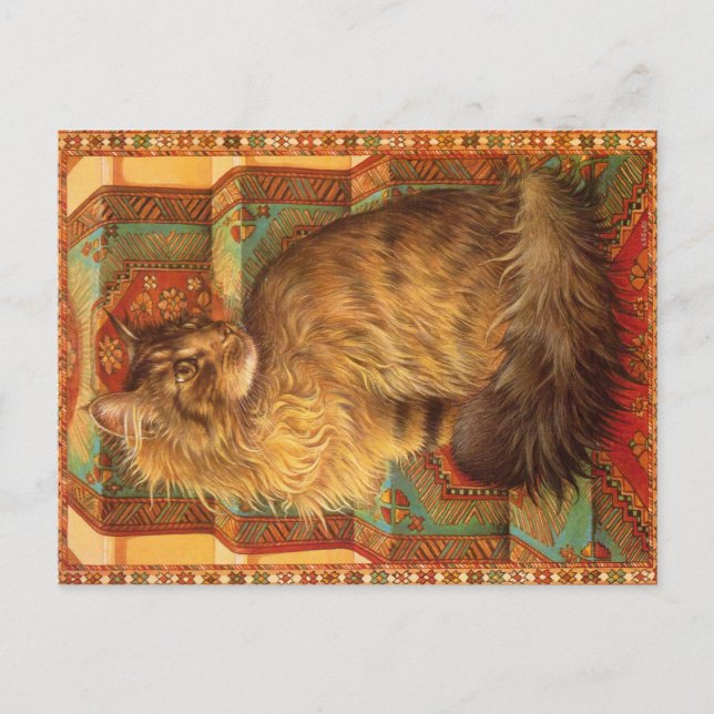 POSTAL PINTURA CAT (Anverso)