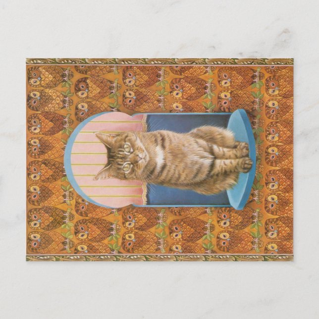 POSTAL PINTURA CAT (Anverso)