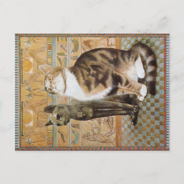 POSTAL PINTURA CAT (Anverso)