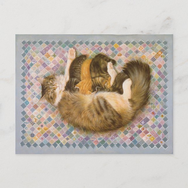 POSTAL PINTURA CAT (Anverso)