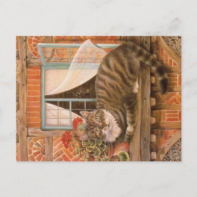 POSTAL PINTURA CAT (Anverso)