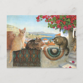 POSTAL PINTURA CAT