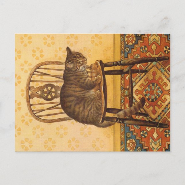 POSTAL PINTURA CAT (Anverso)