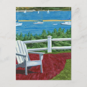 Postal Pintura de Adirondack Chair