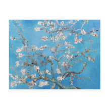 Pintura de arte de Almond Blossoms Blue Vincent va