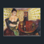 Postal Pintura de arte de Edward Munch<br><div class="desc">Pintura de arte de Edward Munch</div>
