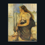 Postal Pintura de arte de Edward Munch<br><div class="desc">Pintura de arte de Edward Munch</div>