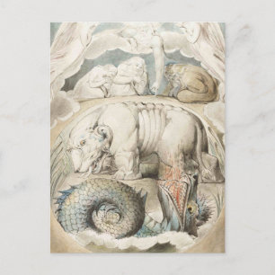 Postal Pintura de Arte de William Blake