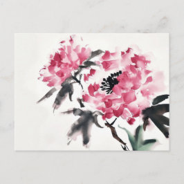 Postal Pintura de arte mínimo en Japón