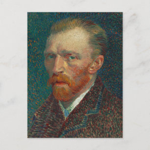 Postal Pintura de arte Van Gogh Autoretrato