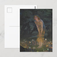 Pintura de círculo de hadas, víspera de verano por