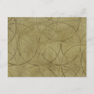 Postal Pintura de círculos vinculados de Jennifer Goldber