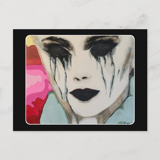 Postal Pintura de ‘El Chill’ en un (Anverso)