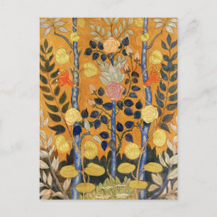 Postal Pintura de Emile Bernard, Rosas