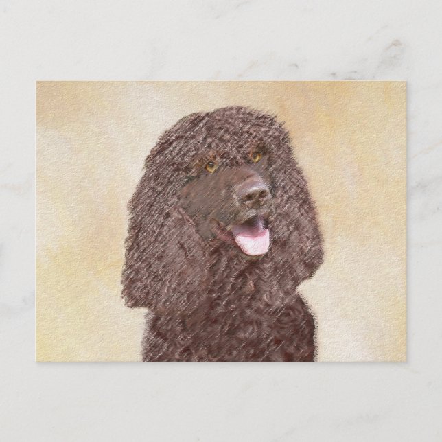 Postal Pintura de español de agua irlandesa - Arte de per (Anverso)