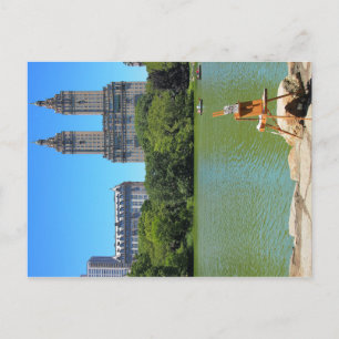 Postal Pintura de Estados Unidos