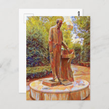 Pintura de estatua de Sergei Rachmaninoff en Knoxv
