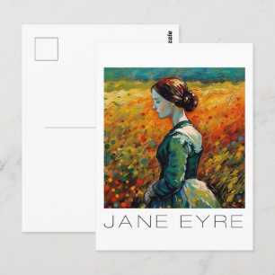 Postal Pintura de estilo Jane Eyre Monet