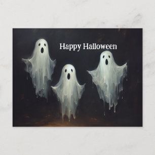 Postal Pintura de fantasma vintage