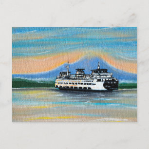 Postal Pintura de ferris de Sunrise