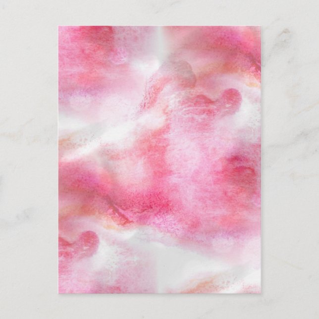 Postal pintura de fondo de vanguardia roja de arte (Anverso)