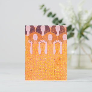 Postal Pintura de Gustav Klimt