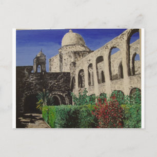 Postal Pintura de la misión de San Jose