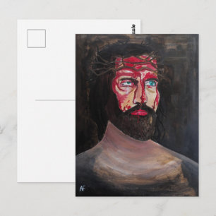 Postal Pintura de la Sangre de Cristo por Alfred Fox