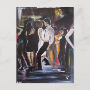 Postal Pintura de Mambo Night de Alfred Fox
