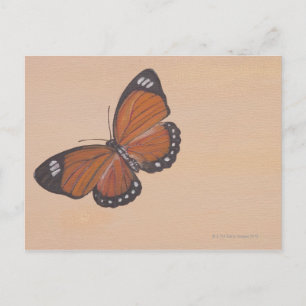 Postal Pintura de mariposa