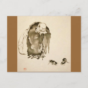 Postal Pintura de Miyamoto Musashi, C. 1600's