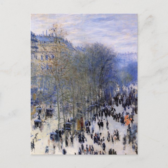 Postal Pintura de Monet (Anverso)