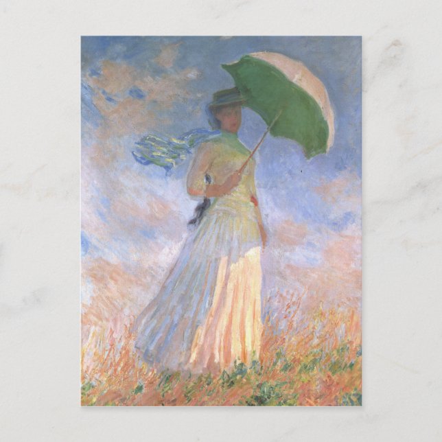 Postal Pintura de Monet (Anverso)