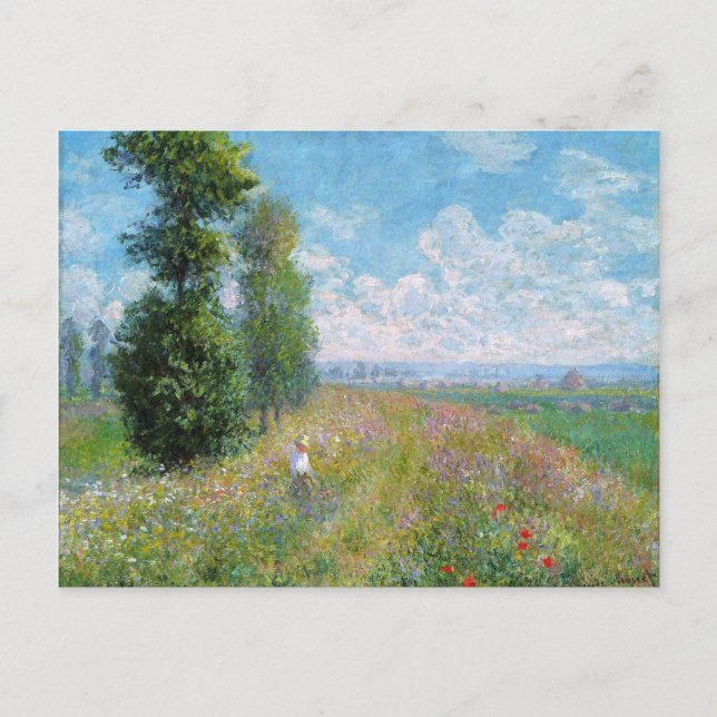 Postal Pintura de Monet (Anverso)