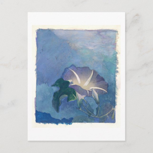 Postal Pintura de Nocturne por John La Farge (Anverso)