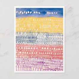 Postal Pintura de "Old Town (Visión General)" de Paul Kle