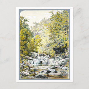 Postal Pintura de paisajes de Clove de Catskill