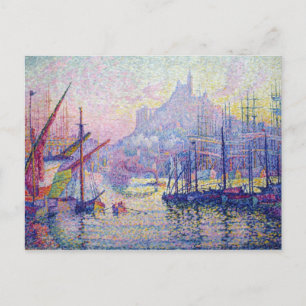 Postal Pintura de Paul Signac