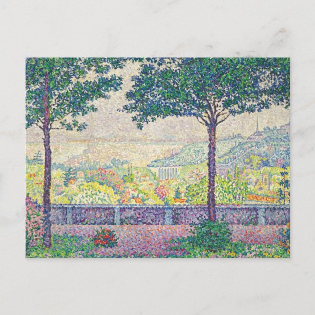 Postal Pintura de Paul Signac (Anverso)