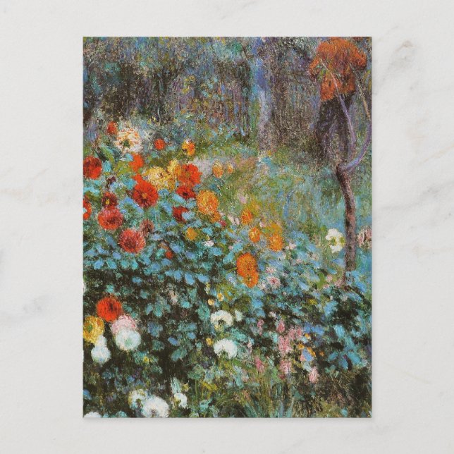 Postal Pintura de renoir (Anverso)