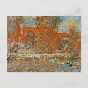 Postal Pintura de renoir