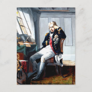 Postal Pintura de retratos de Lord Nelson