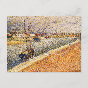 Postal Pintura de Seurat