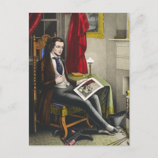 Postal Pintura de soltero (Anverso)