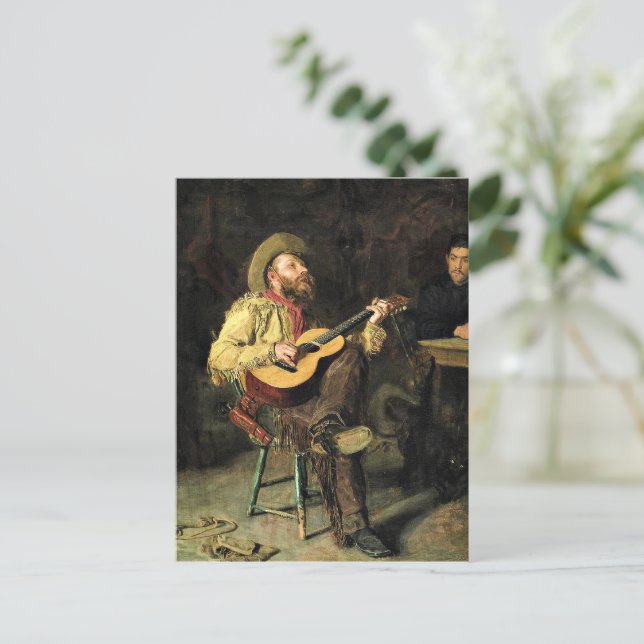 Postal Pintura de Thomas Eakins, rancho Hogar, (Anverso de pie)