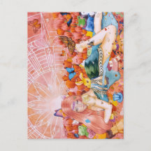 Pintura de una mujer título: La Tarde