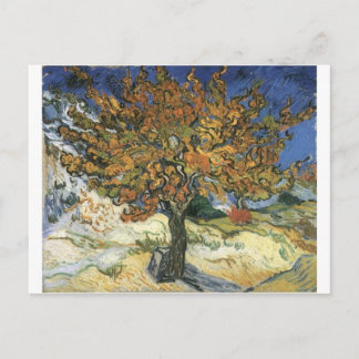 Postal Pintura de Vincent Van Gogh: Van Gogh Mulberry Tre